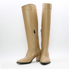 Класичні чоботи зі шкіри Арт. 657-14/47Ок