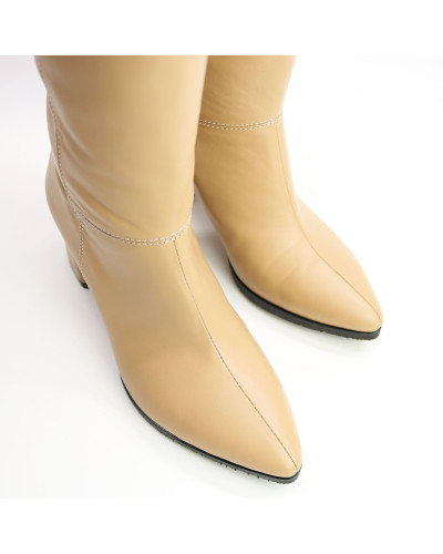 Класичні чоботи зі шкіри Арт. 657-14/47Ок