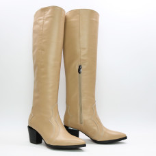 Класичні чоботи зі шкіри Арт. 657-12/57