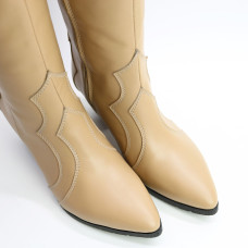 Класичні чоботи зі шкіри Арт. 657-12/57
