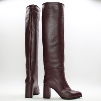 Класичні чоботи зі шкіри Арт. 52-6Ок