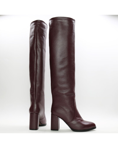 Класичні чоботи зі шкіри Арт. 52-6Ок