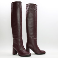 Класичні чоботи зі шкіри Арт. 52-6Ок