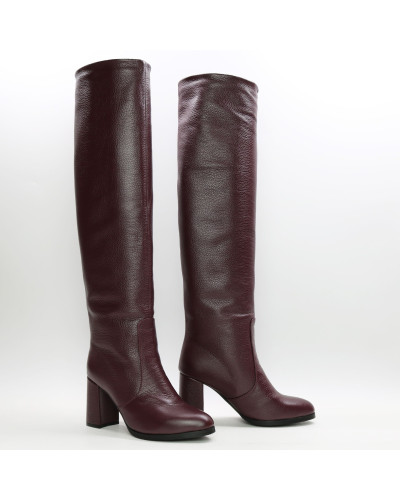 Класичні чоботи зі шкіри Арт. 52-6Ок