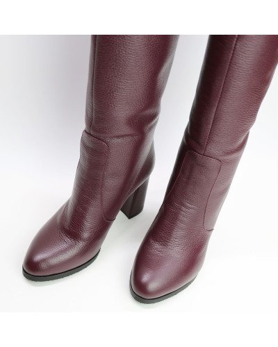 Класичні чоботи зі шкіри Арт. 52-6Ок