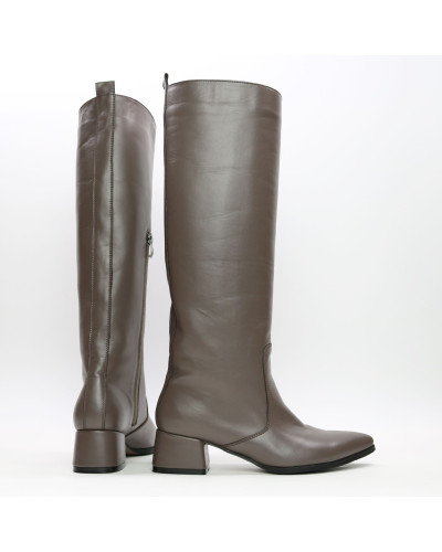 Класичні чоботи зі шкіри Арт. 457-9/53Ок