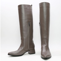 Класичні чоботи зі шкіри Арт. 457-9/53Ок