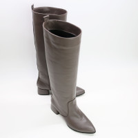 Класичні чоботи зі шкіри Арт. 457-9/53Ок