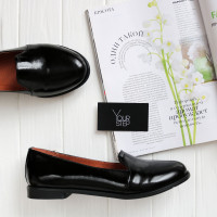 Чорні лакові сліпери Арт. 05-3К(Mr8)