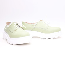 Туфлі зі шкіри відтінку фісташка Арт. 12-29/As23