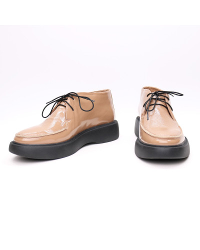 Лакові бежеві туфлі Арт. 156-5/Hill3