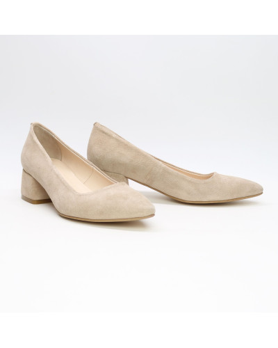 Замшеві туфлі-човники Арт. 457-1/53Ок