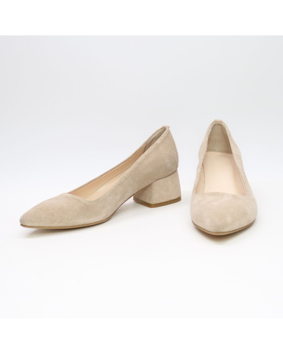 Замшеві туфлі-човники Арт. 457-1/53Ок