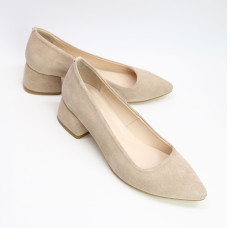 Замшеві  туфлі-човники Арт. 457-1/53Ок