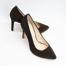 Туфлі-човники кольору шоколад Арт. 35-9Os/60Ок