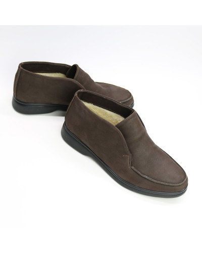 Високі лофери з нубуку Арт. 156-4Hill2