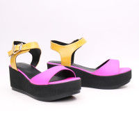 Босоніжки з рожевої шкіри Арт. 352-2