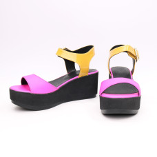 Босоніжки з рожевої шкіри Арт. 352-2