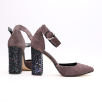 Босоніжки відтінку какао Арт. 35-7/44Ок