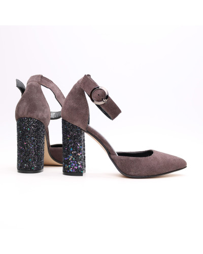 Босоніжки відтінку какао Арт. 35-7/44Ок