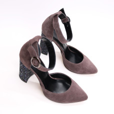 Босоніжки відтінку какао Арт. 35-7/44Ок