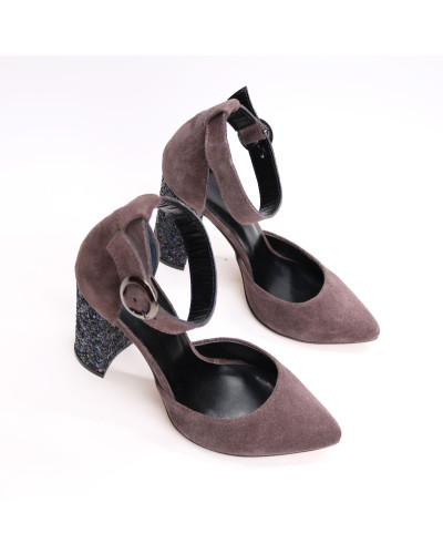 Босоніжки відтінку какао Арт. 35-7/44Ок