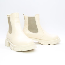 Челсі з бежевої шкіри Арт. 12-1/21074