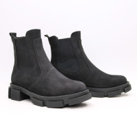 Челсі із чорного нубуку Арт. 12-1/21074