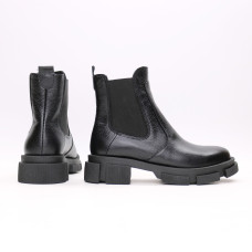 Челсі із чорної шкіри флотар Арт. 12-1/21074
