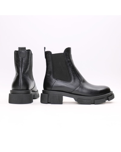 Челсі із чорної шкіри флотар Арт. 12-1/21074