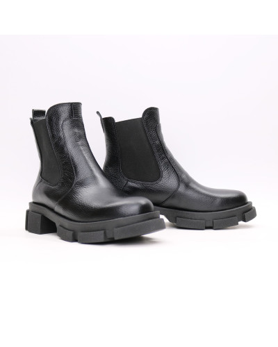 Челсі із чорної шкіри флотар Арт. 12-1/21074