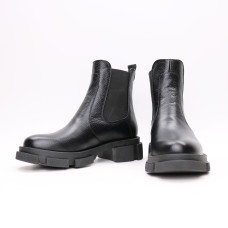 Челсі із чорної шкіри флотар Арт. 12-1/21074