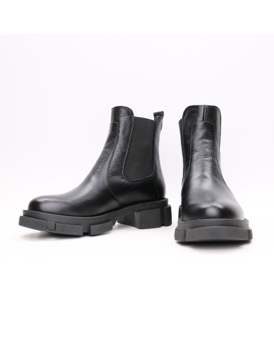 Челсі із чорної шкіри флотар Арт. 12-1/21074