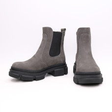 Челсі із сірого нубуку Арт. 12-1/260