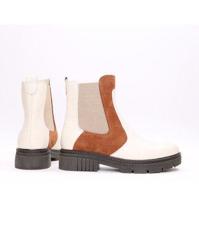 Челсі зі шкіри флотар із вставкою Арт. 12-1/As17