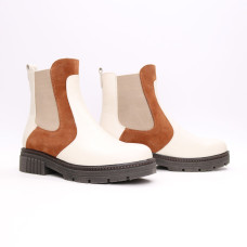 Челсі зі шкіри флотар із вставкою Арт. 12-1/As17