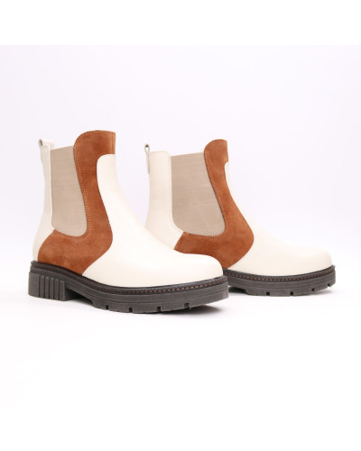 Челсі зі шкіри флотар із вставкою Арт. 12-1/As17