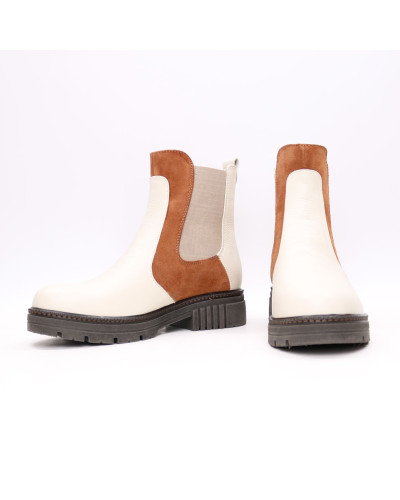 Челсі зі шкіри флотар із вставкою Арт. 12-1/As17