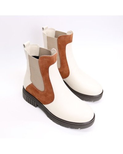 Челсі зі шкіри флотар із вставкою Арт. 12-1/As17