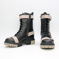 Черевики із чорної шкіри Арт. 12-30R/20