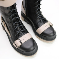 Черевики із чорної шкіри Арт. 12-30R/20