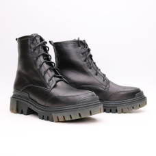 Черевики із чорної шкіри Арт. As-10/20 ДОП
