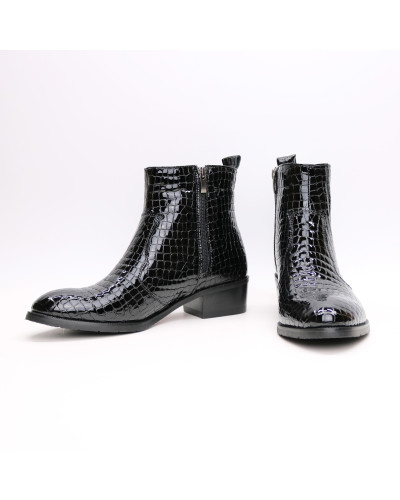 Лакові черевики під рептилію Арт. 306-4