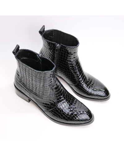 Лакові черевики під рептилію Арт. 306-4