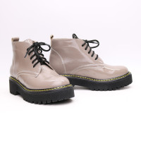 Бежеві лакові черевики Арт. 12-20/22