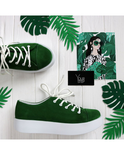 Замшеві кеди Арт. 33-1/0102