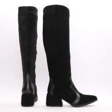 Чоботи чорного кольору Арт. 657-12/w324Ок