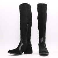 Чоботи чорного кольору Арт. 657-12/w324Ок