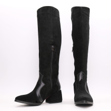 Чоботи чорного кольору Арт. 657-12/w324Ок