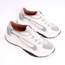 Кросівки з бежевої шкіри Арт. Kr-5/21974